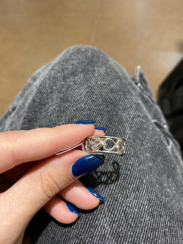Producto - Anillo corazón regulable