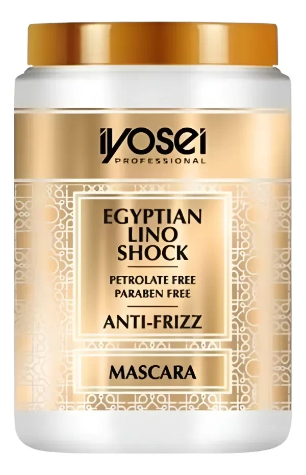 Producto - Egyptian lino shock mascara Iyosei anti frizz 1000 gr
