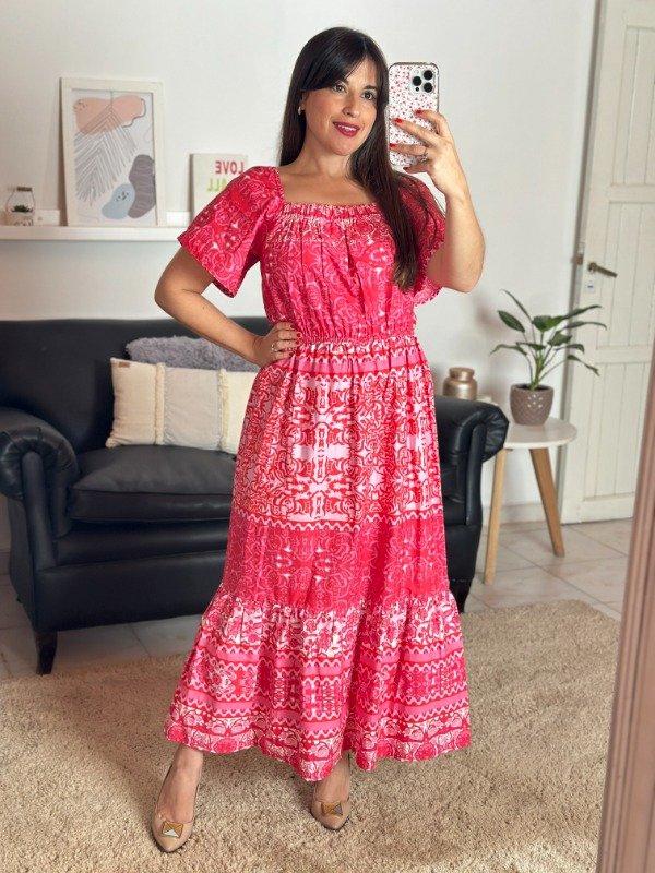 Producto - Dress 22 - Importado India - Talle Único (Busto hasta 110)
