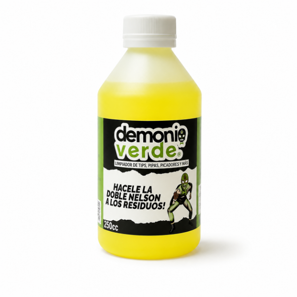 Producto - DEMONIO VERDE - LIMPIADOR DE PIPAS,BONGS,PICAS,FILTROS Y MÁS