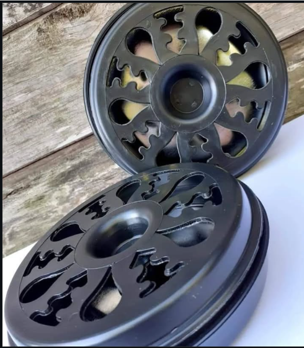 Producto - porta espiral - color naranja