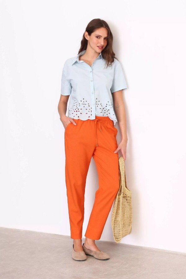 Producto - PANTALON PILI NARANJA