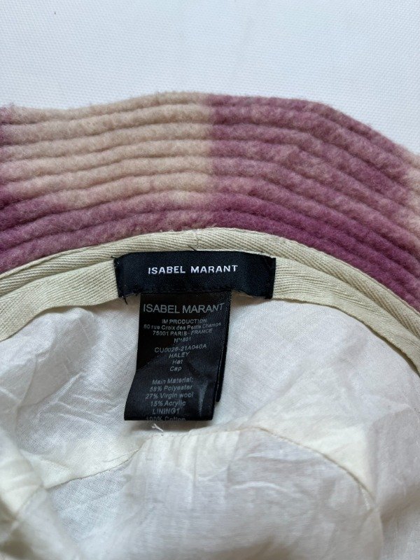 Producto - Isabel Marant Haley Plaid Wool-Blend Bucket Hat - 3