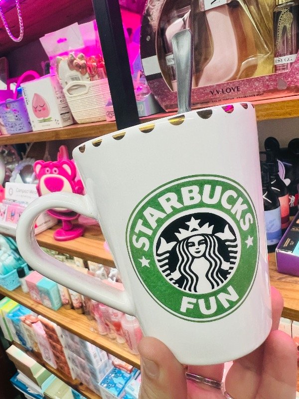 Producto - Taza Starbucks fun + cuchara