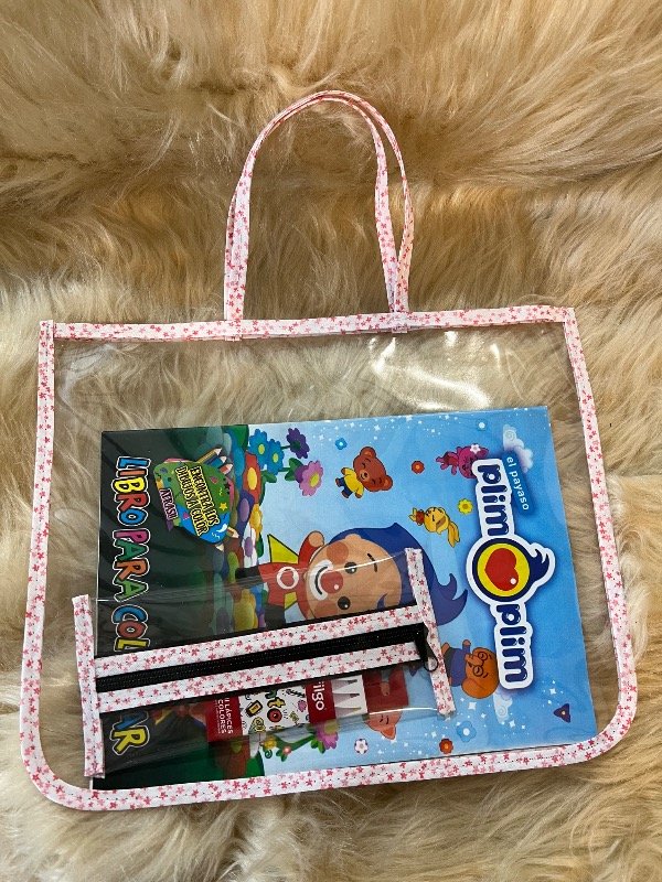 Producto - Valijita de arte Blanca con estrellas