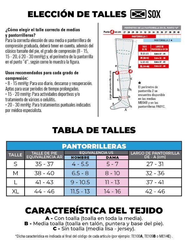 Pantorrillera Sox Capsula Mundial PA27C — imagen 4