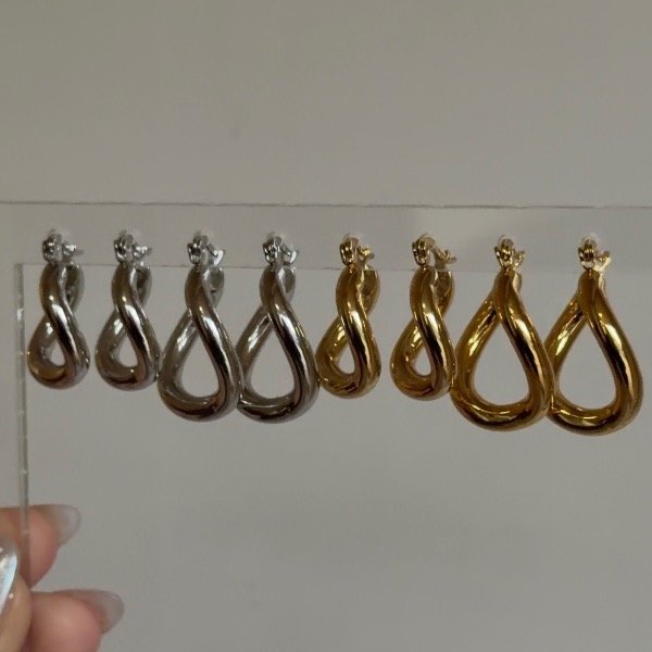 Producto - Aros vibes dorados - 6