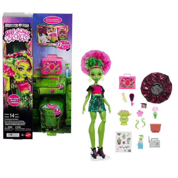 Producto - Muñeca Monster high self-scare secrets Venus McFlytrap