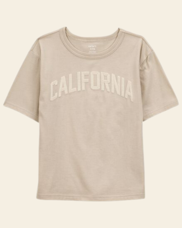 Producto - Remera Niño Carters California Bordada