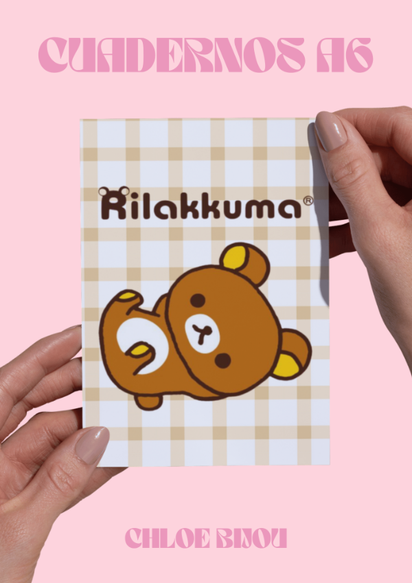 Producto - Cuadernos a6 rilakkuma x2 und - 5