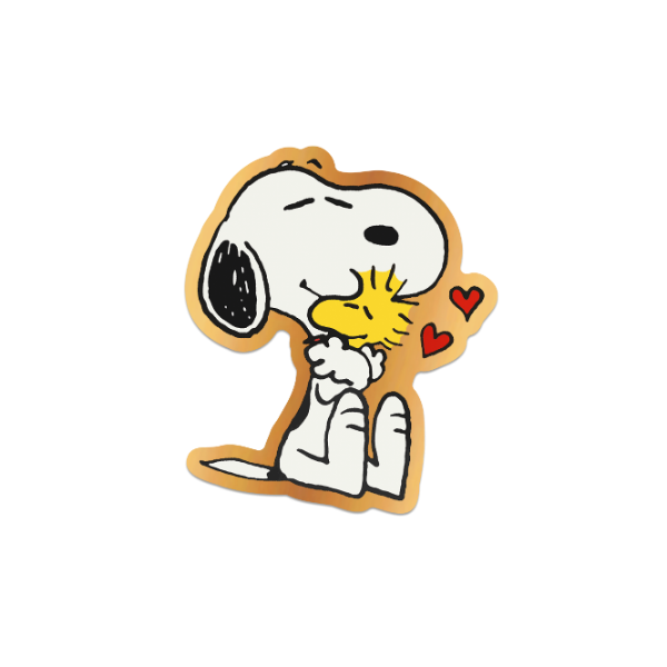 Producto - Snoopy Abrazo - Dorado