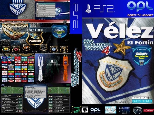 Producto - PES 4 CLAUSURA 2005 + NACIONAL B VELEZ CAMPEON