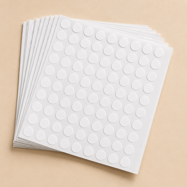 Producto - SET 100 PUNTOS ADHESIVOS DOBLE FAZ PARA OJALILLOS