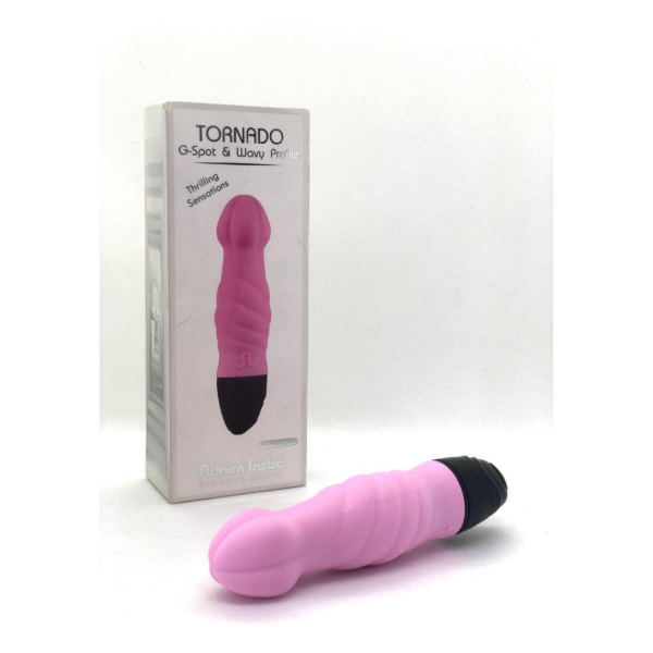 Producto - Tornado Rosa - Mini Vibrador de Silicona Suave