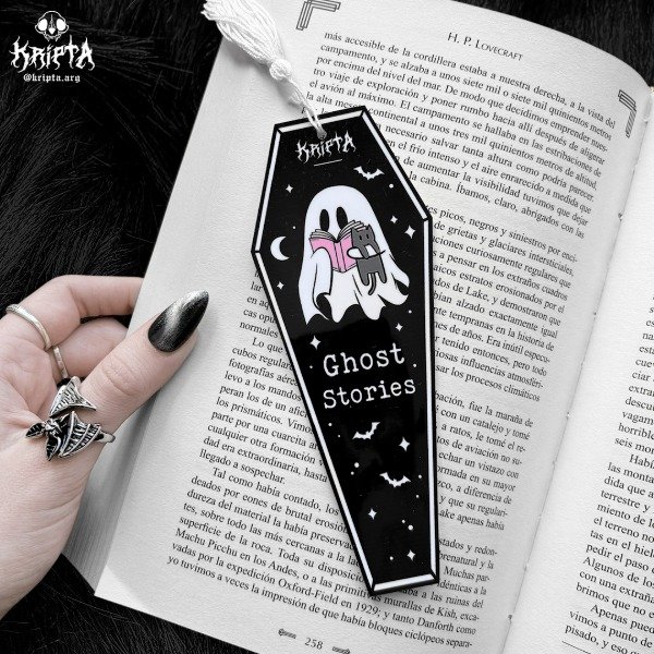 Producto - Señalador de Libro - Ghost stories