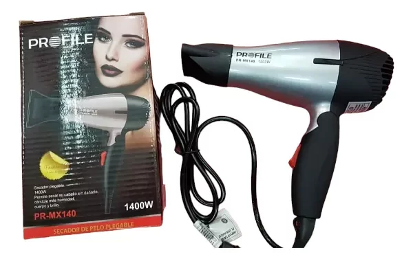 Producto - Secador De Pelo Profile Plegable 1400w