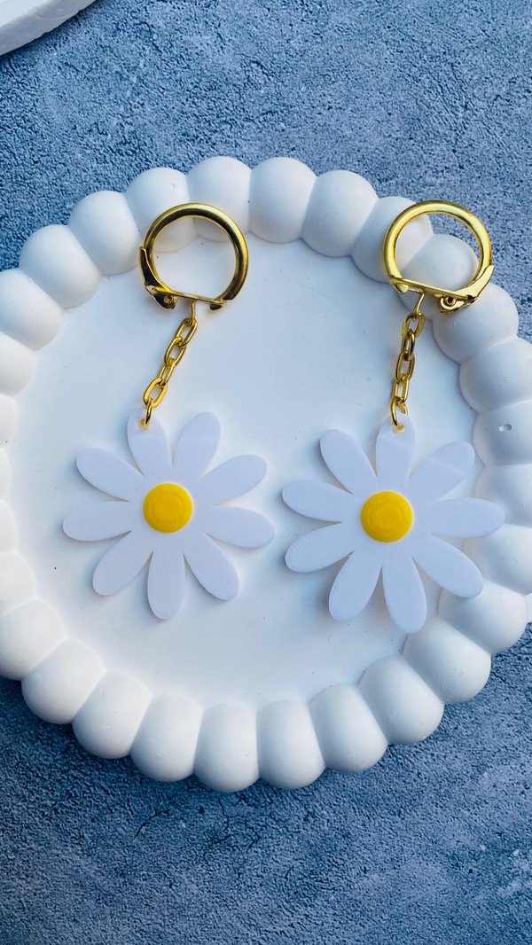 Producto - LLAVERO FLOR BLANCA