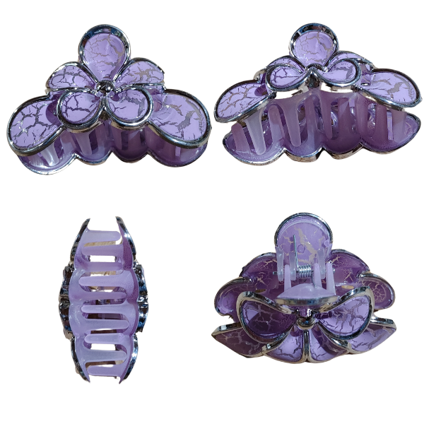 Producto - Broches Para Pelo Mujer Flor Agrietada S/metal X Unidad - 1