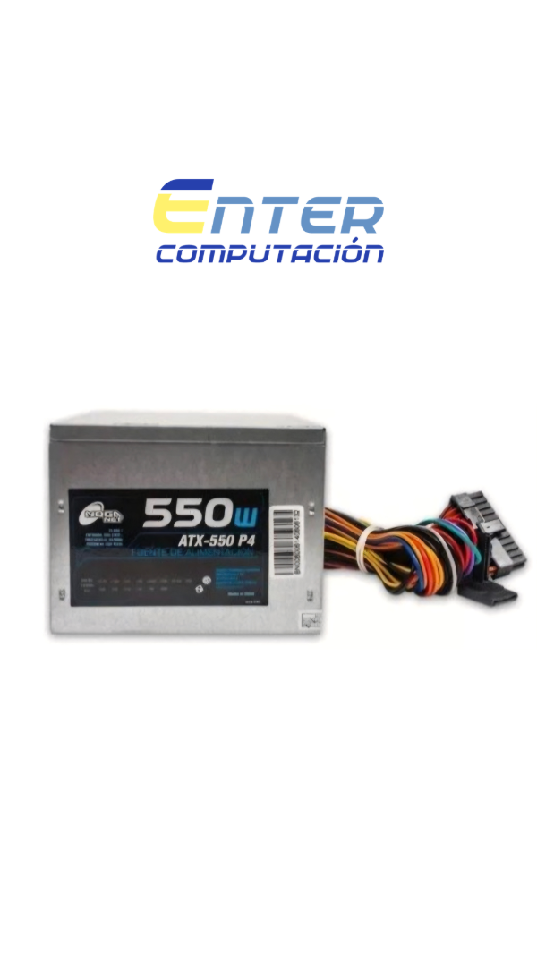 Producto - Fuente Atx Noganet 550w 24 pines
