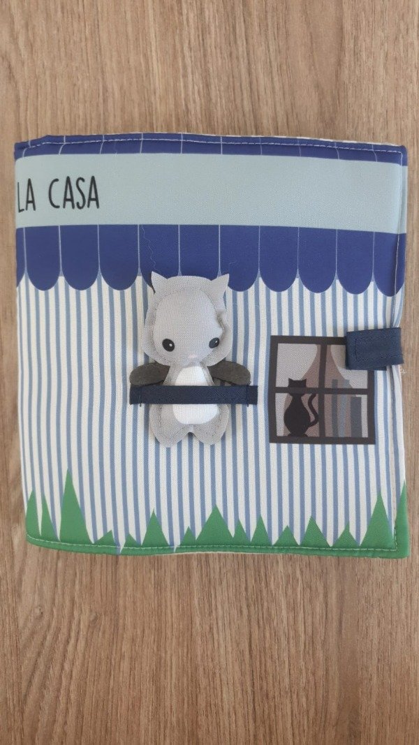 Producto - Libro sensorial "La casa" 1