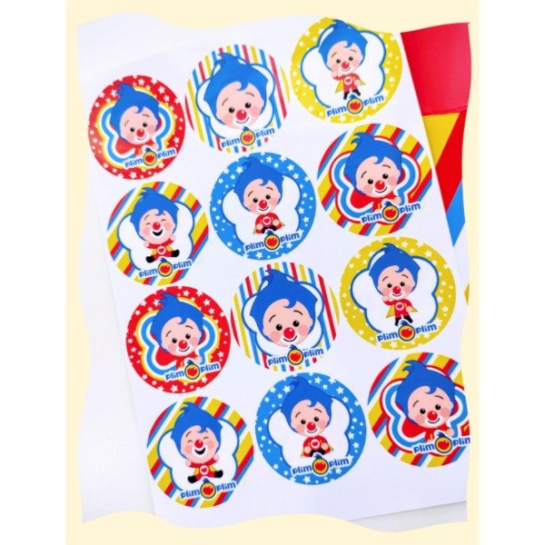 Producto - Stickers x 12 Plim Plim