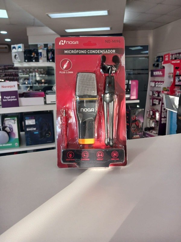 Producto - Microfono Gamer Multimedia C/Tripode Soul NG-MI96