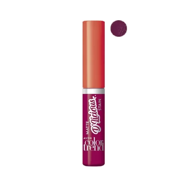 Producto - Labial Líquido Matte D'licious Rich Wine - Color Trend Avon 4ml