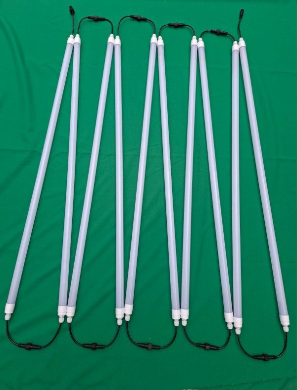 Producto - Kit de 10 tubos Pixel LED para armar Con Conectores