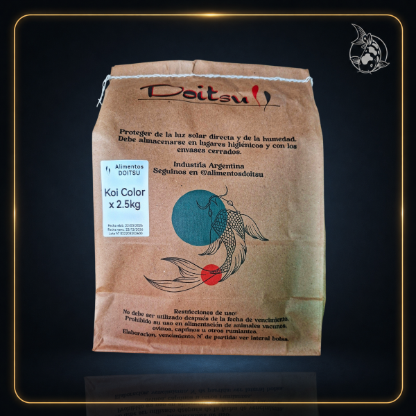 Producto - Alimento Doitsu Koi Color - Bolsa de 2,5kg (Pack económico)