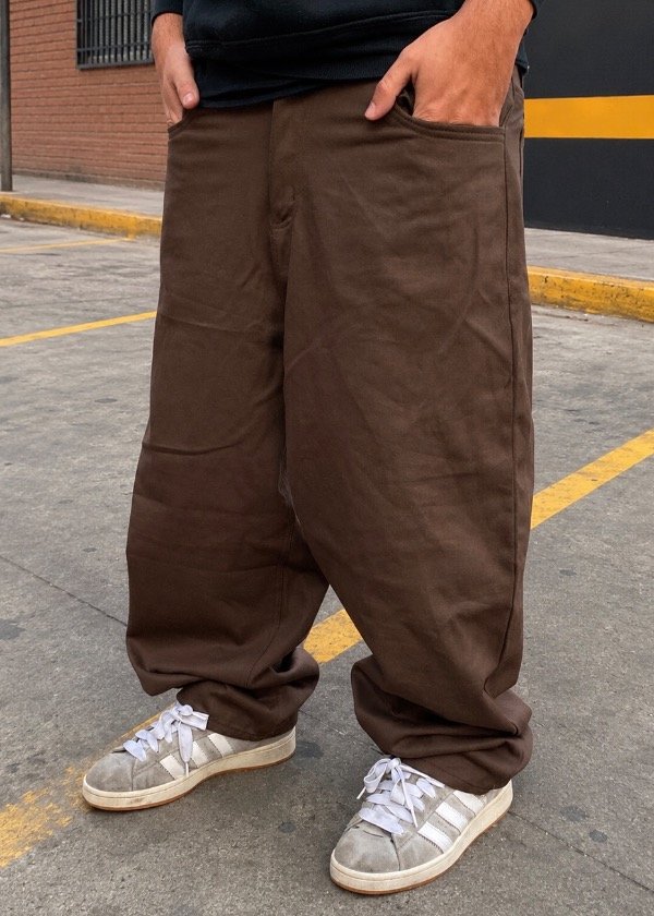 Producto - Jean Baggy Chocolate - 0