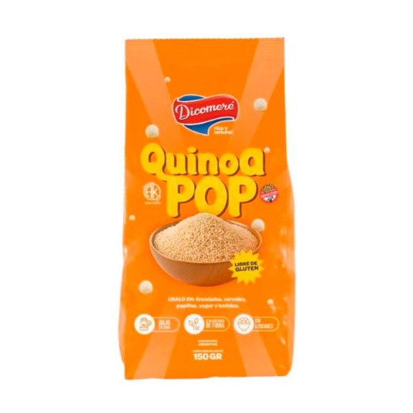 Producto - Quinoa Pop x 150g SIN TACC - Dicomere