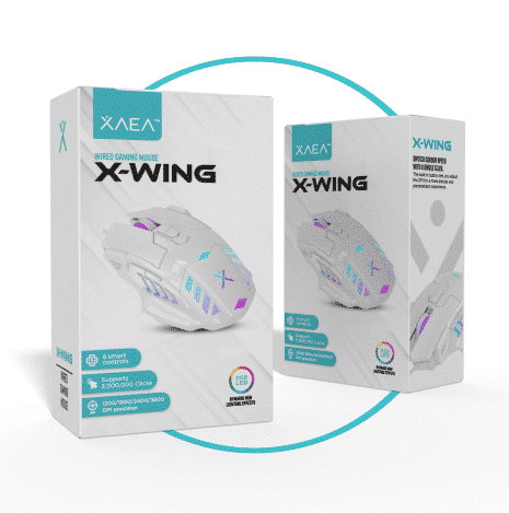 Producto - Mouse gamer XAEA X-Wing - 1