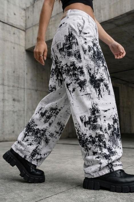 Producto - Baggy unisex estampado artístico - 1