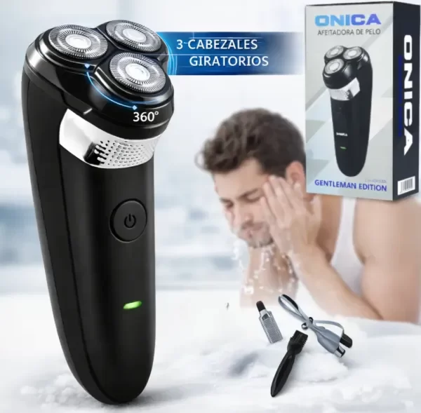 Producto - Afeitadora barba eléctrica recargable Onica CLIP 6 - 0