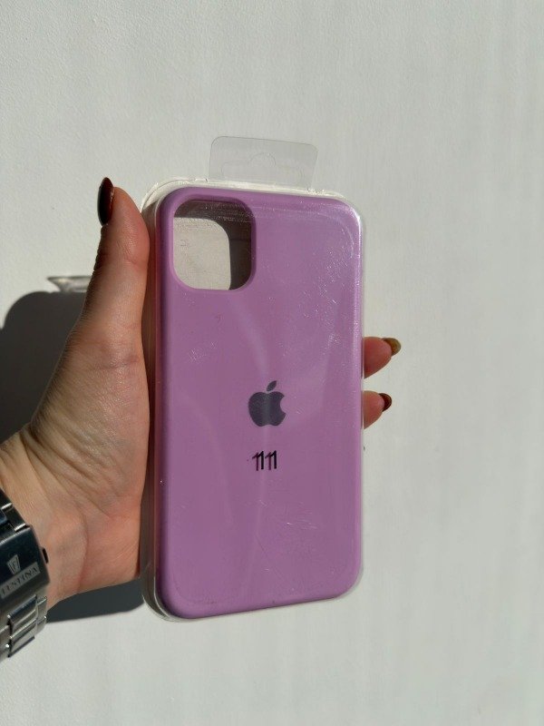 Producto - Silicone case IPhone 11 lila pastel