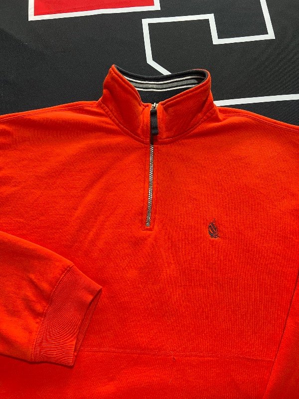 Producto - Buzo Náutica naranja. Talle XL