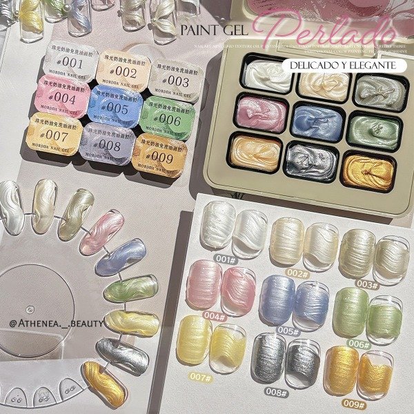 Producto - Paint gel:  crema PERLADO