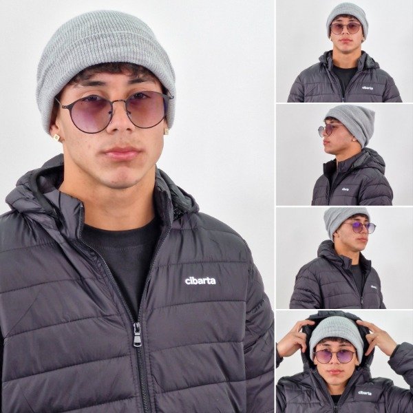 Producto - Campera clasica canelon Cibarta Negra  Modelo clasico