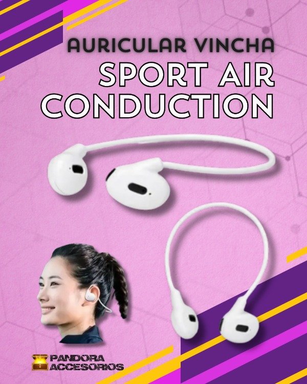 Producto - Auricular Vincha Sport Air Conduction BT WS60 - 0