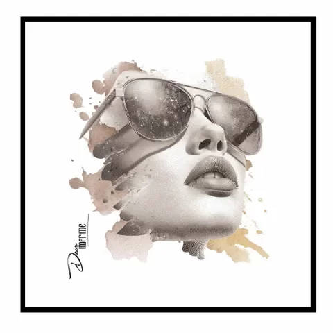 Producto - Transfer 30x30 cm Rostro MUJDI003