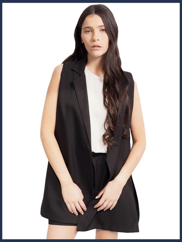 Producto - Chaleco Largo Sastrero Bianca #001