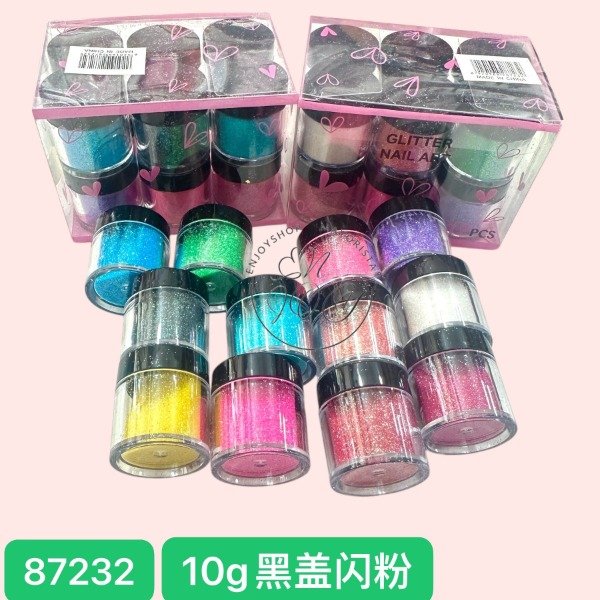 Producto - CAJA X12 POLVO GLITTER BRILLOS COLORES