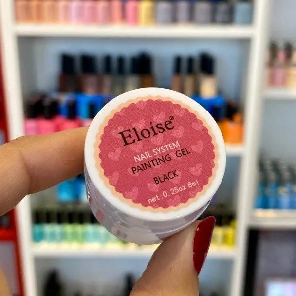 Producto - GEL PAINT BLACK ELOISE 8ML