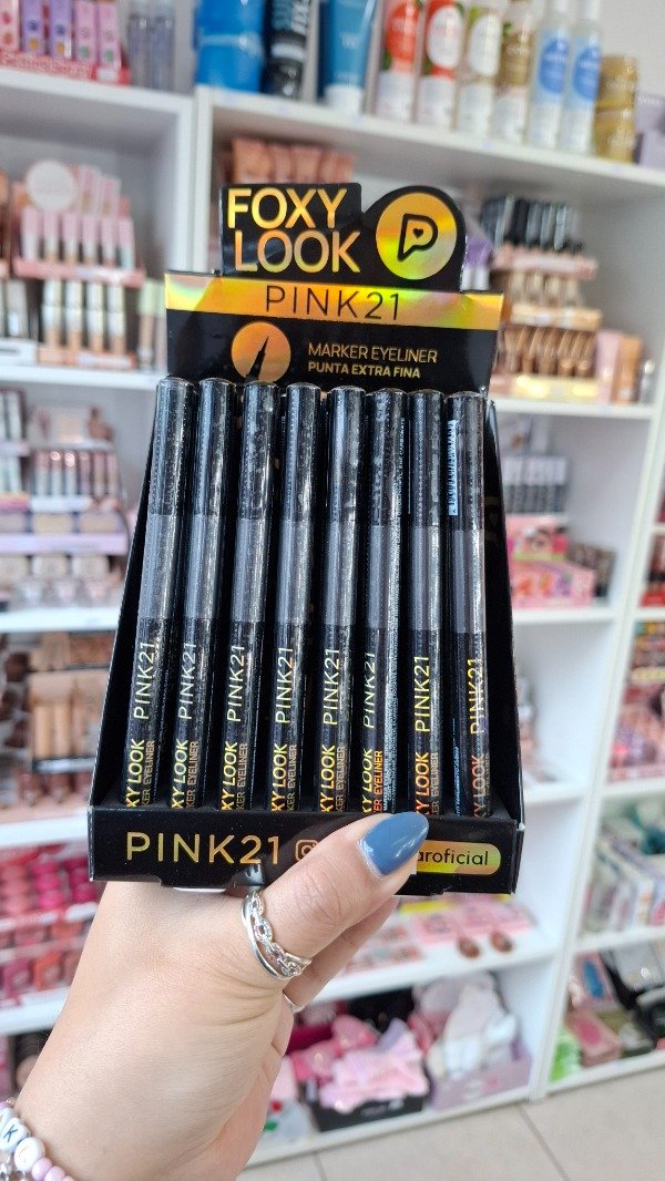 Producto - Delineador fibra FOXY LOOK pink 21