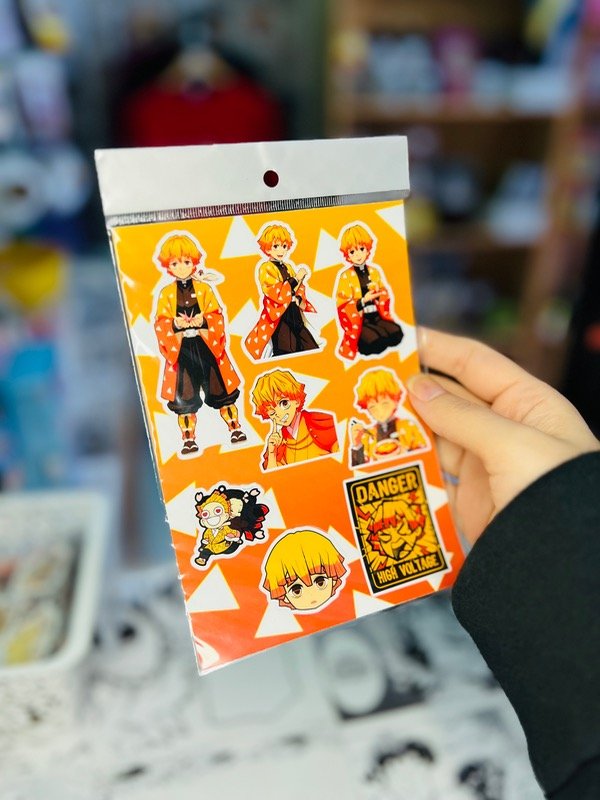 Producto - Stickers Zenitsu