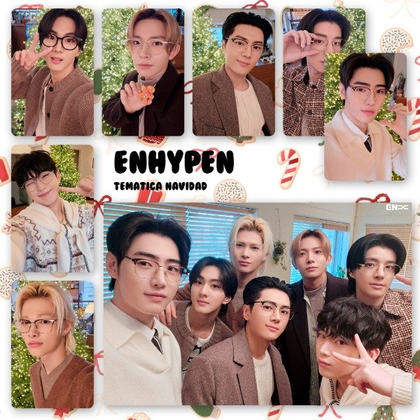 Producto - PHOTOCARDS ENHYPEN NAVIDAD