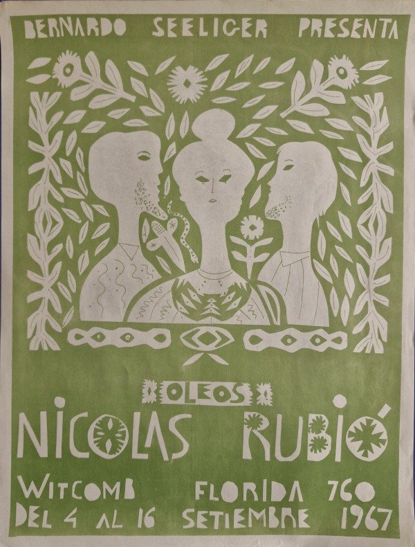Producto - Rubió, Nicolás - Afiche original (Witcomb, 1967) - 0