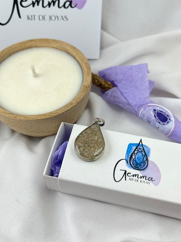 Producto - Cendra - Kit gota de alpaca para cenizas de cremación
