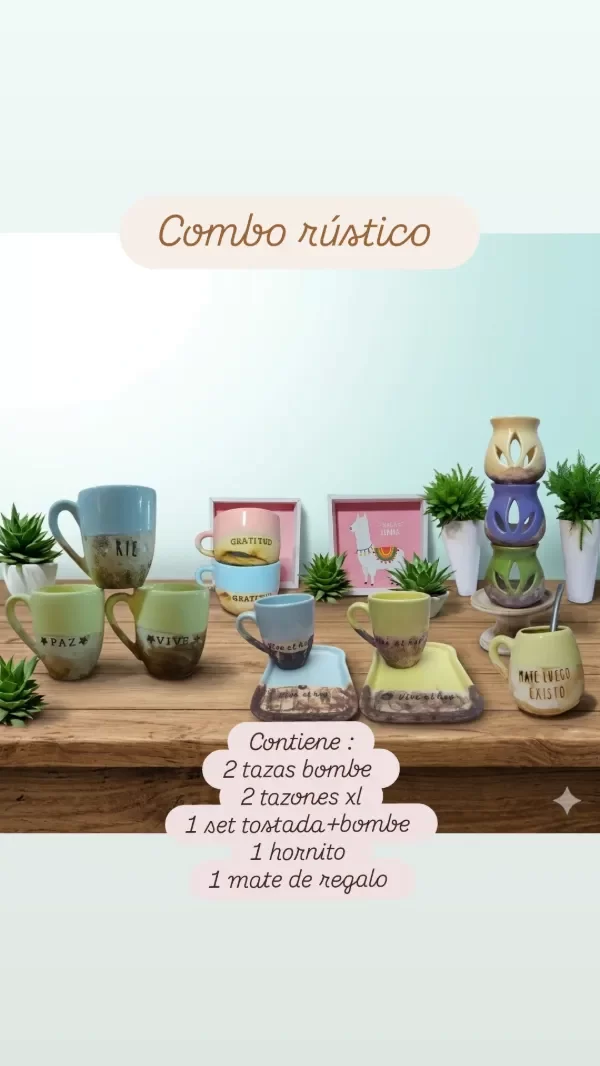 Producto - COMBO EMPRENDEDOR RÚSTICO