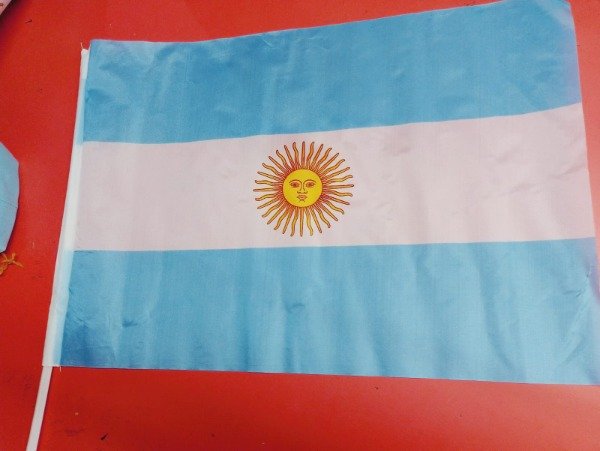 Producto - Bandera argentina para auto